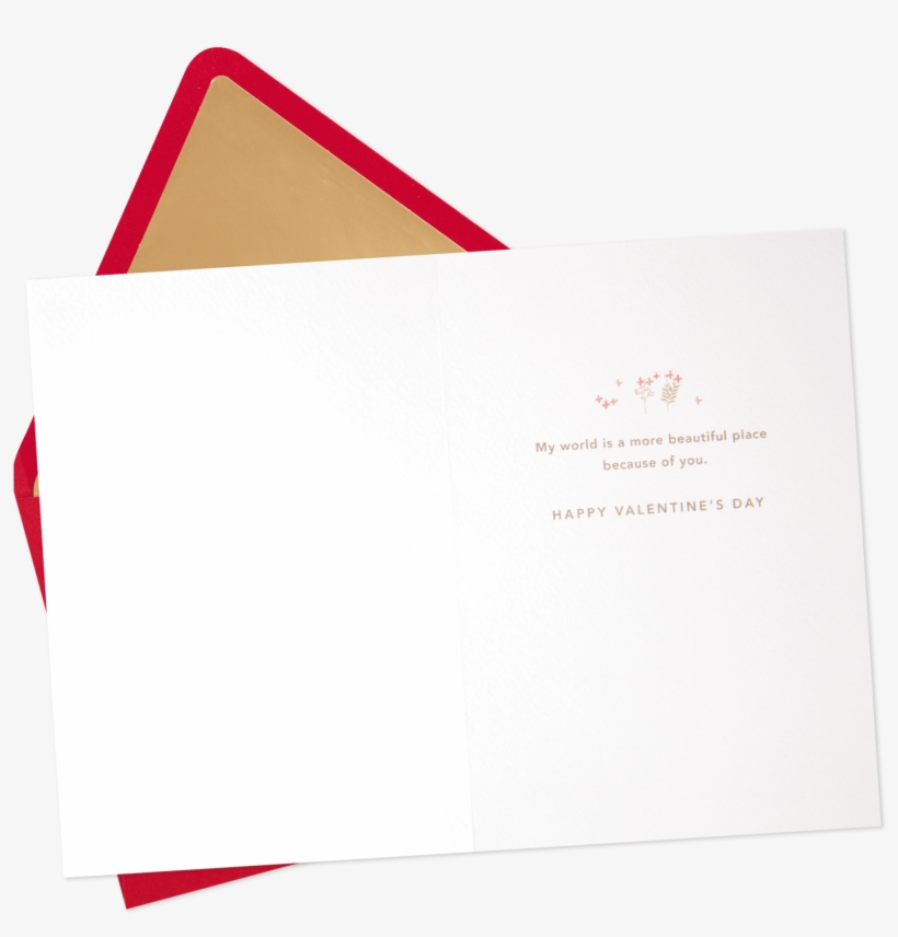 Our Beautiful World Frameable Art Valentine's Day - Envelope, transparent png download