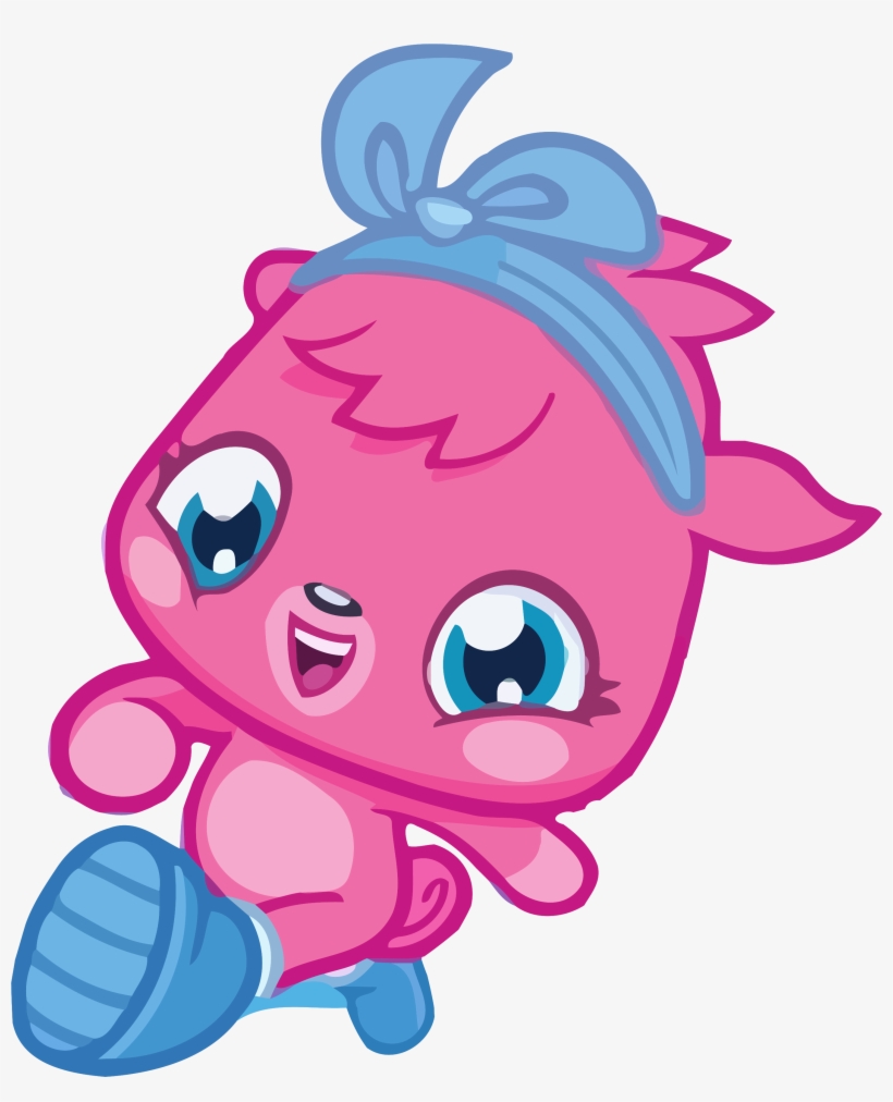 Poppet From Twitter Walking Girl Clipart Png - Moshi Monsters Poppeteers, transparent png download
