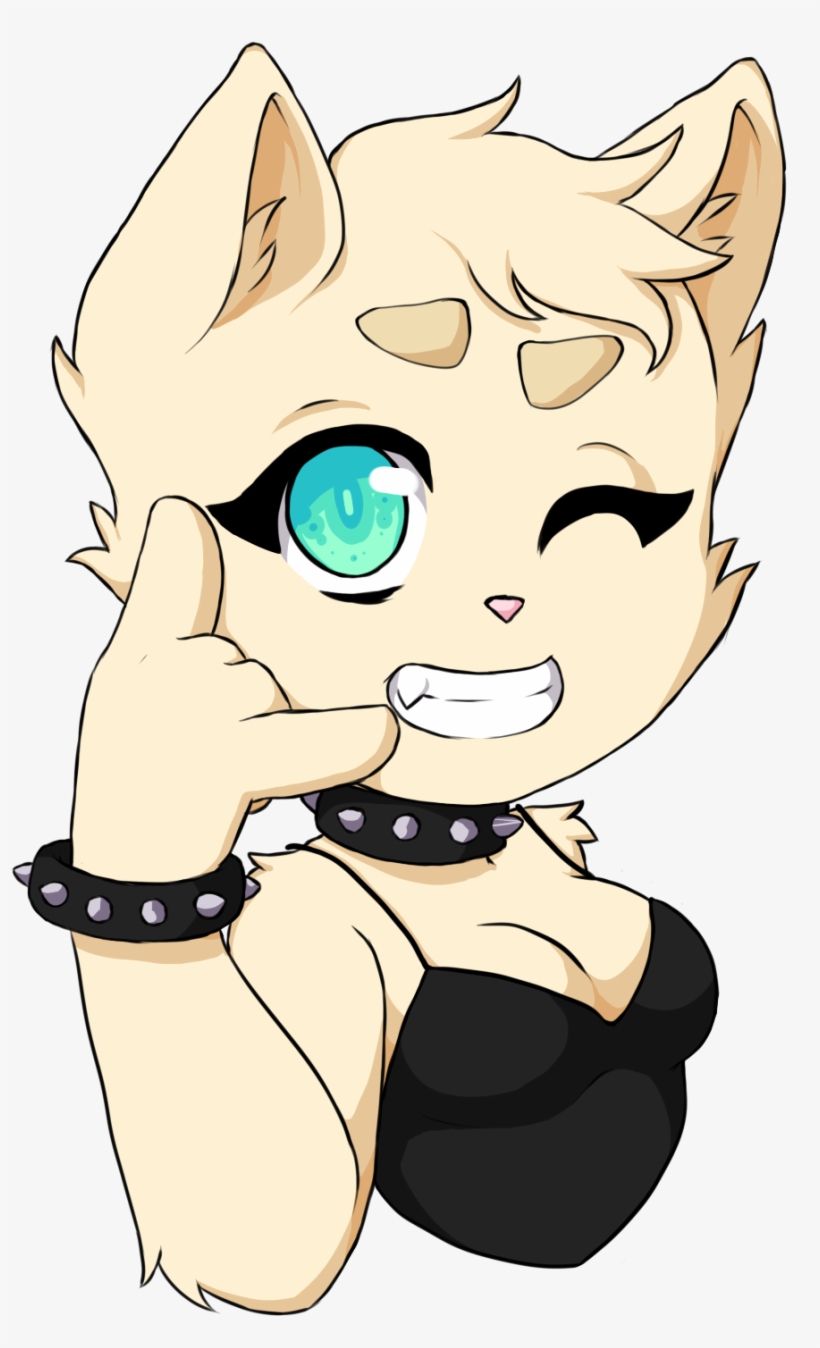 Cat Punk - Cartoon, transparent png download