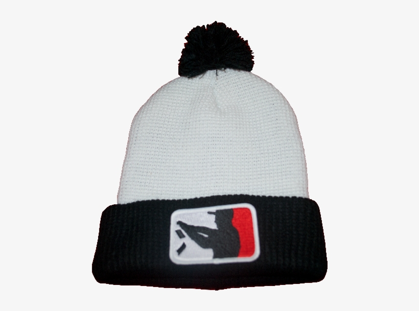 White / Black / Red “make It Rain” Beanie - Beanie, transparent png download