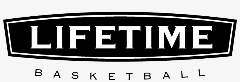 Lifetime Basketball Logo Black And White - Lifetime Basketball Logo, transparent png download