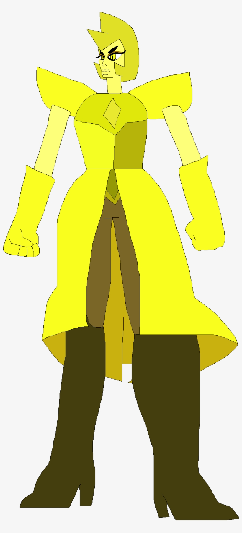 Yellow Diamond Ff1 - Illustration, transparent png download