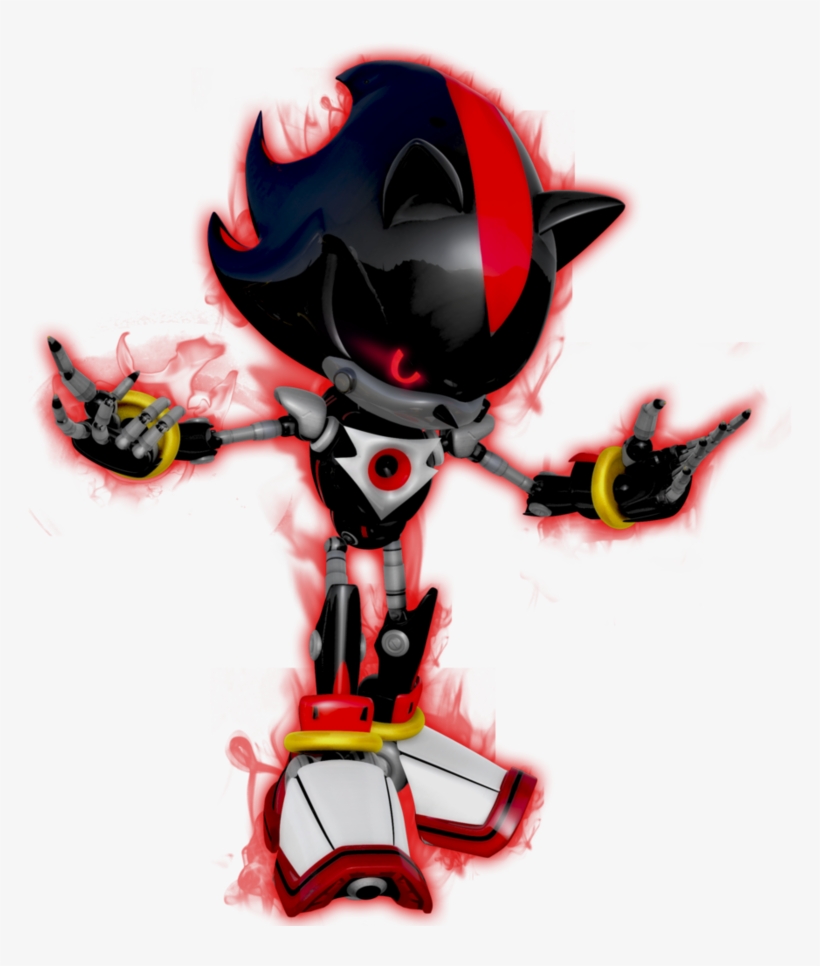 Here We Have Selected The Best Photos - Sonic The Hedgehog Metal Shadow, transparent png download