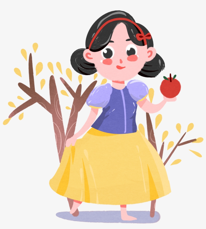 Cuento De Hadas Personaje Niña Princesa Png Y Psd Illustration Transparent PNG 2000x2000