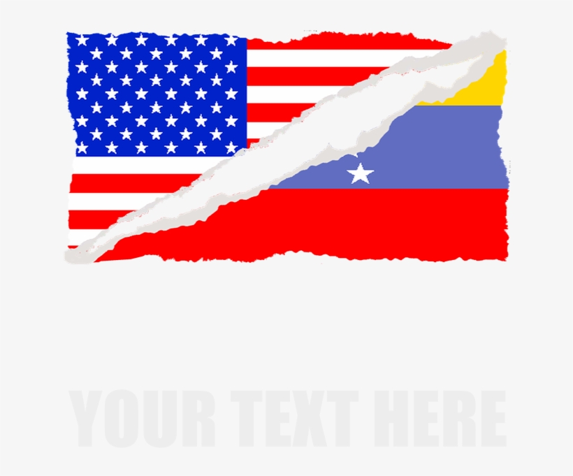 Venezuelan American Flag Maternity Tank Top - Ethiopian Flag And American Flag, transparent png download