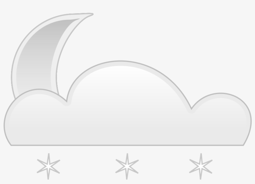 How To Set Use Moon Snow Svg Vector, transparent png download