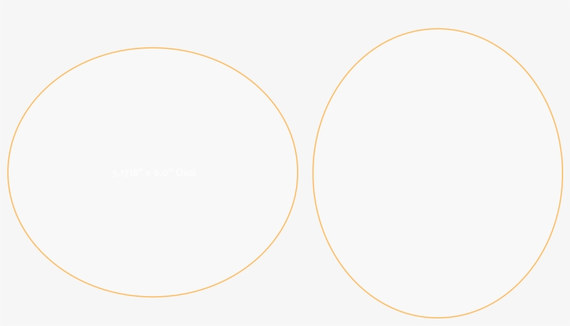 1718 X 6 Inch Maple Syrup Oval Label - Circle, transparent png download