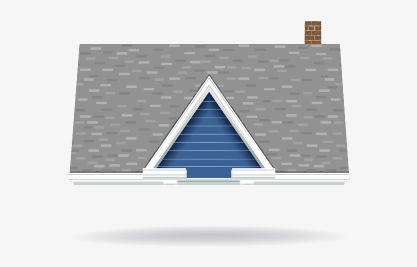 Roof Of House As Icon For Roofing Home Inspection Course - Triangle, transparent png download