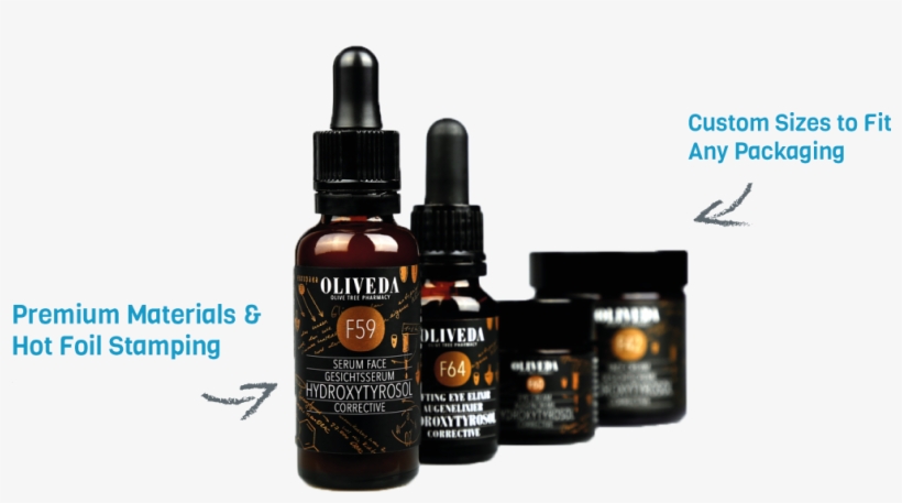 Oil Labels - Cosmetics, transparent png download