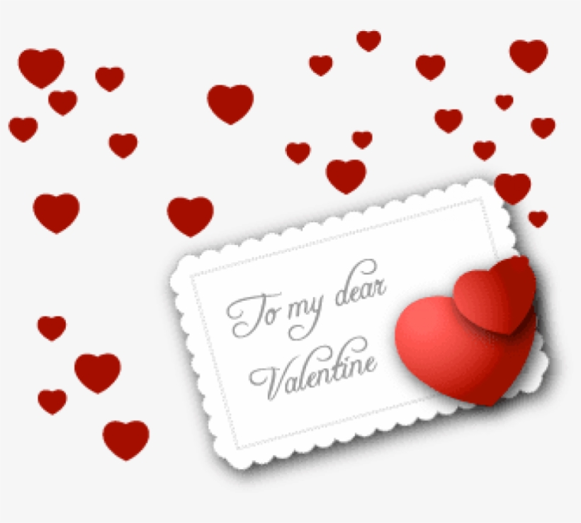 Free Png Download Small Valentine Card Png Images Background - Valentine's Day Card Png, transparent png download