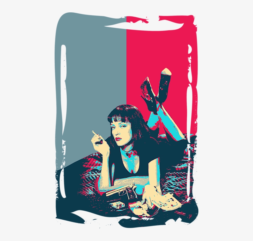 Click And Drag To Re-position The Image, If Desired - Pulp Fiction, transparent png download