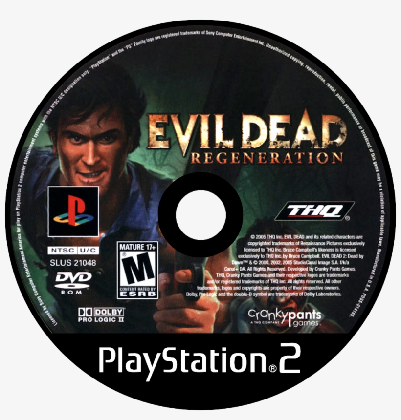 Evil Dead - Mortal Kombat Armageddon Ps2 Cd, transparent png download