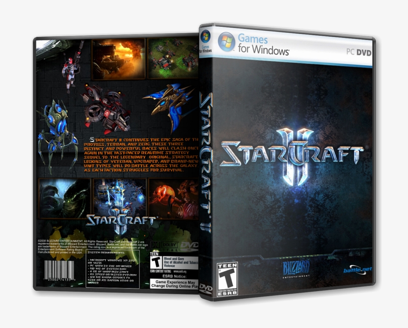 Wings Of Liberty - Star Craft 2 Cover, transparent png download