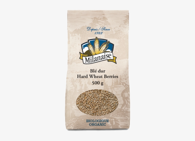 Organic Hard Wheat Berries - Farine De Blé Durum, transparent png download