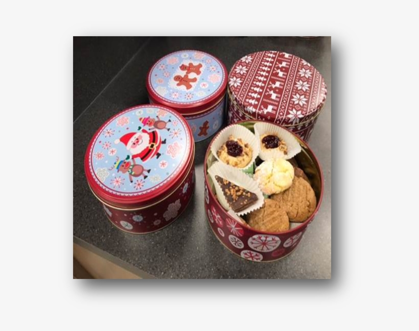 Xmas Cookie Tins - Cupcake, transparent png download