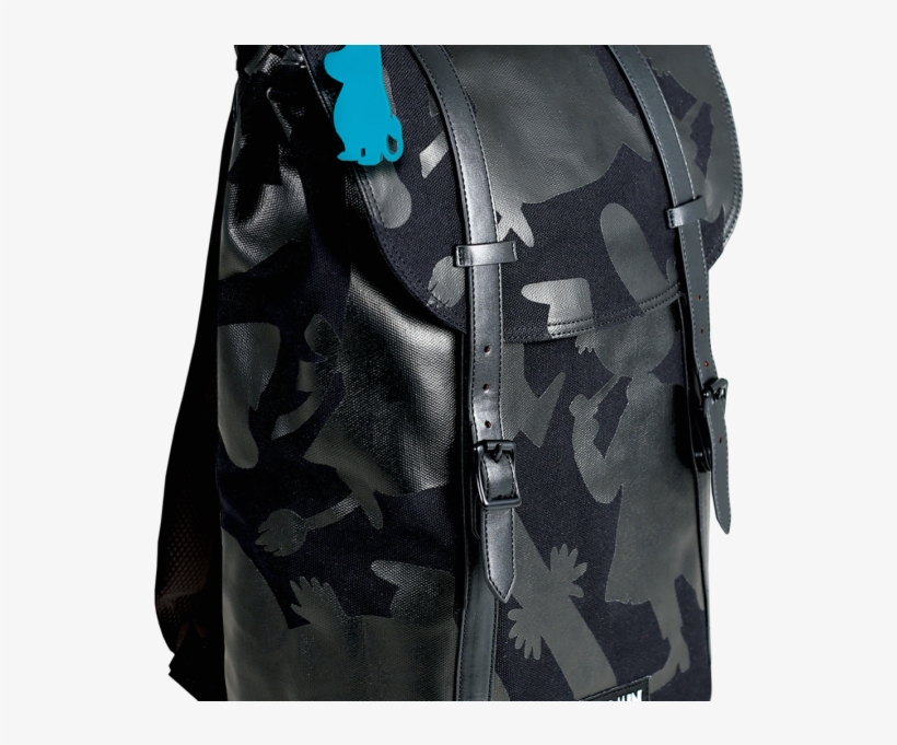 Moomin Backpack Black Shadows - Bag, transparent png download