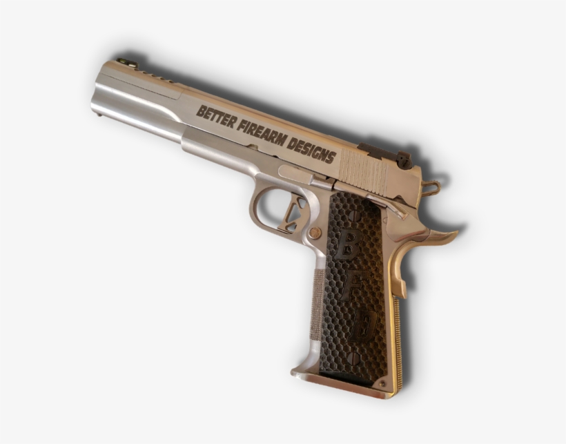 Gd's Larry Lopata Fires The Bfd - Firearm, transparent png download