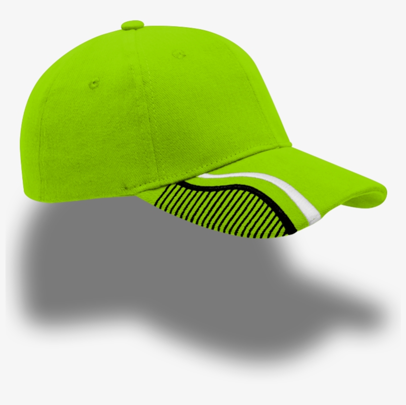 Lynx Display Lime White Black Shadow - Baseball Cap, transparent png download
