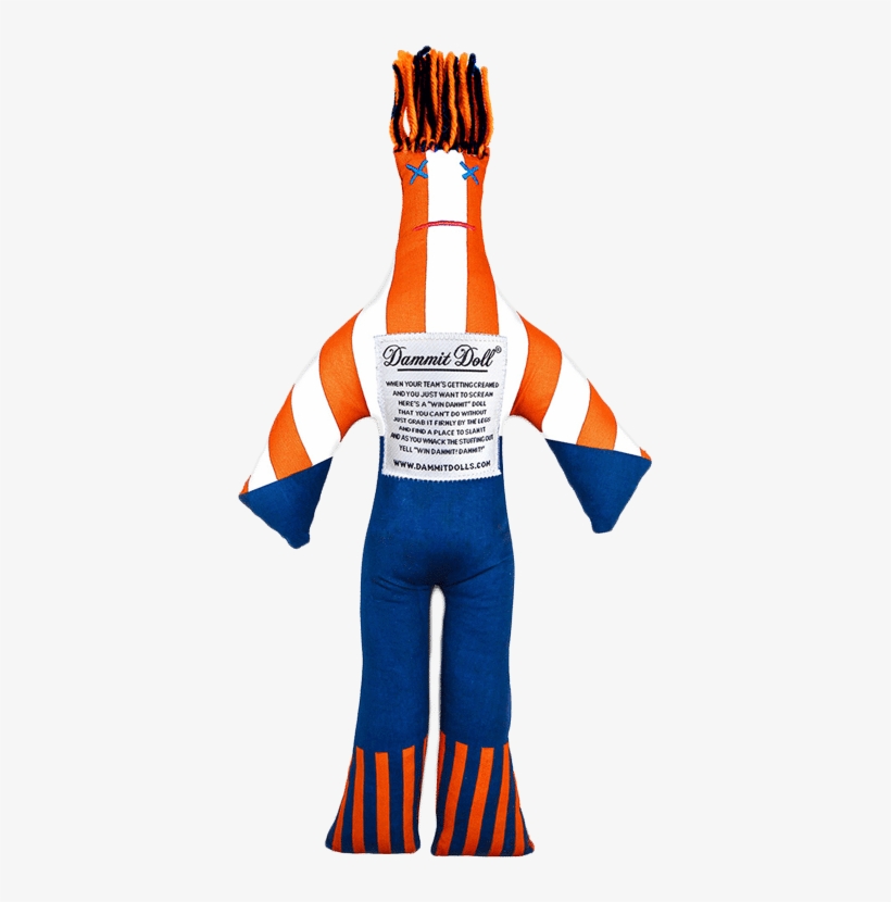The Captain 12 Inch Stress Doll - Dammit Doll Auburn, transparent png download
