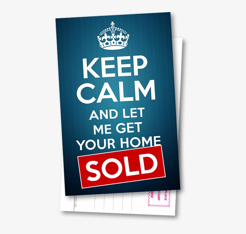 Ic Postcard - Keep Calm And Call A Realtor, transparent png download
