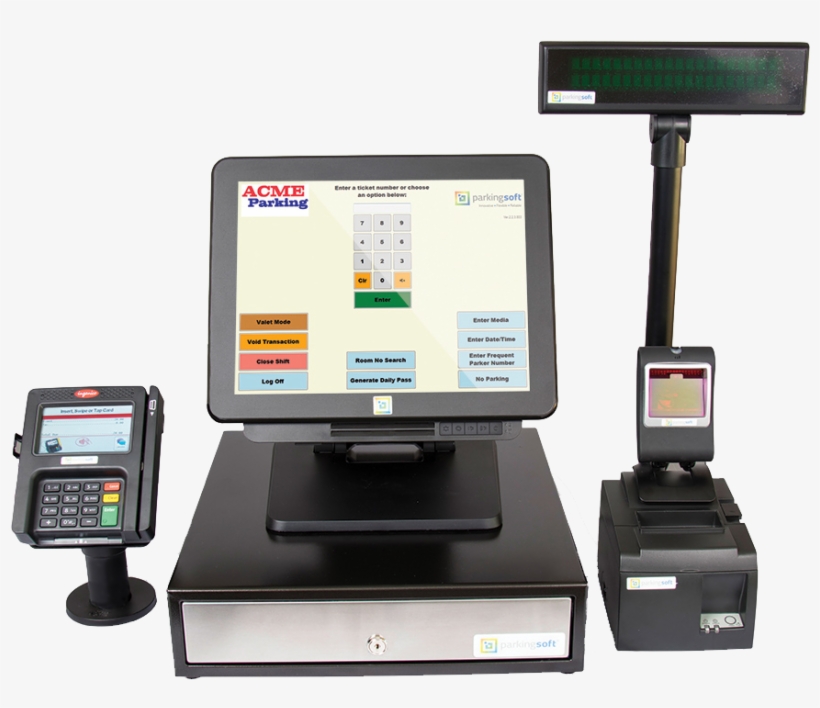 Cashier Station - Gadget, transparent png download