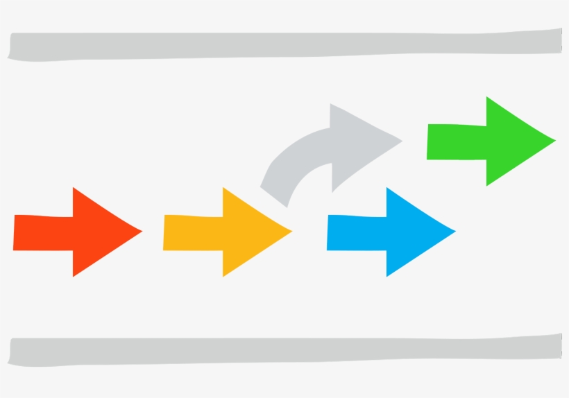 Not Sure Which Way To Go - Graphic Design, transparent png download