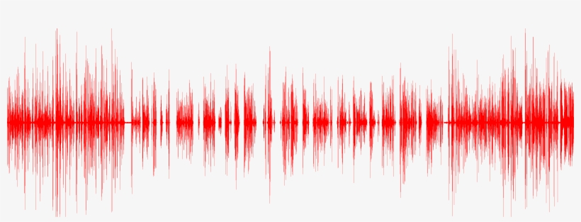 Here Is The Original Waveform Generated From The Audio - Reflection, transparent png download