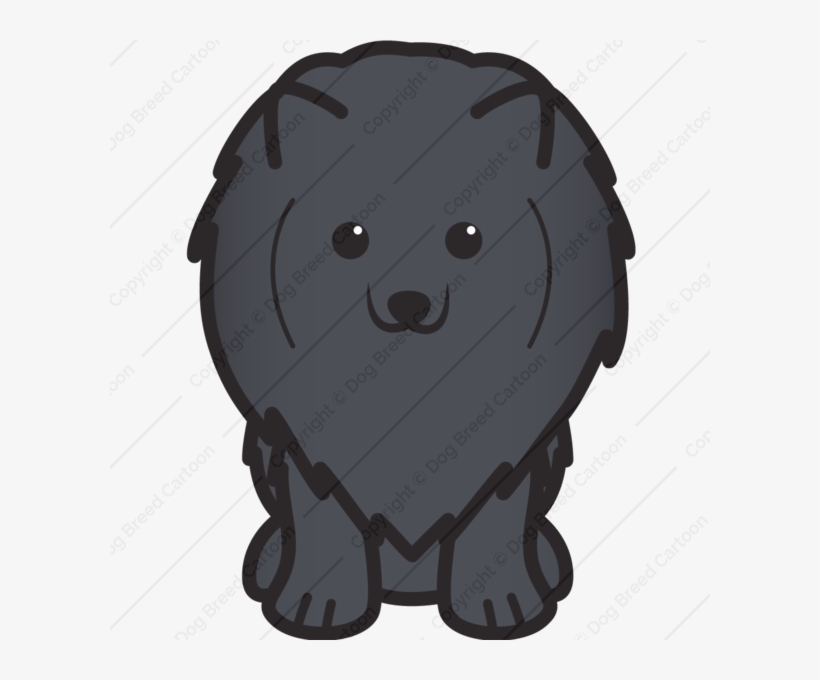 Pomeranian Clipart Transparent - Cartoon, transparent png download