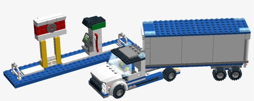 60044 Lorry@gasstation2 - Trailer, transparent png download