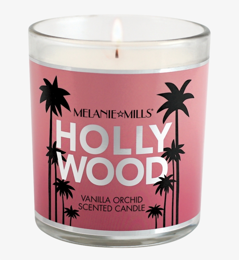 The "hollywood" Candle - Candle, transparent png download