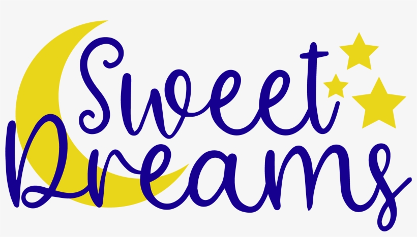 Sweet Dreams Svg - Calligraphy, transparent png download