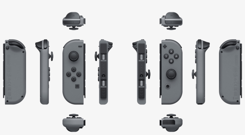 Nintendo Switch Joy-con Controller Pair - Nintendo Switch Controller Parts, transparent png download