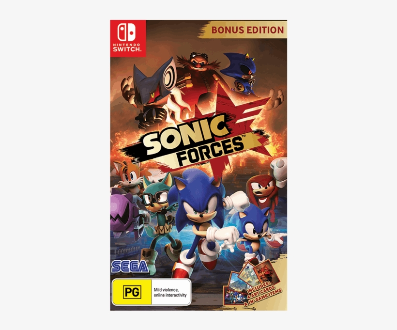 Sonic Forces Nintendo Switch Walmart, transparent png download