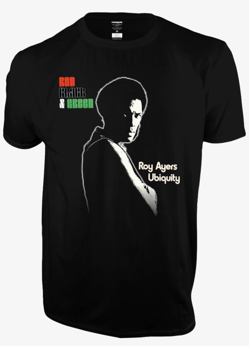 Roy Ayers Red Black & Green T Shirt - Roy Ayers Red Black, transparent png download