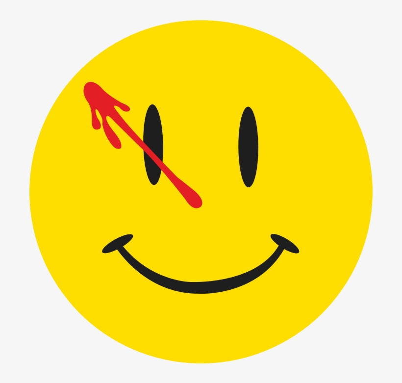 364 Untitled - Watchmen Smiley Face, transparent png download