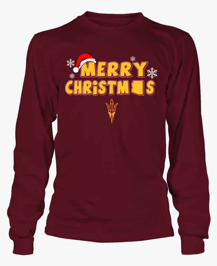 Arizona State Sun Devils - Long-sleeved T-shirt, transparent png download