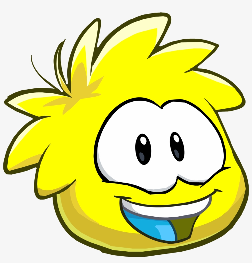 Yellow Puffle, transparent png download