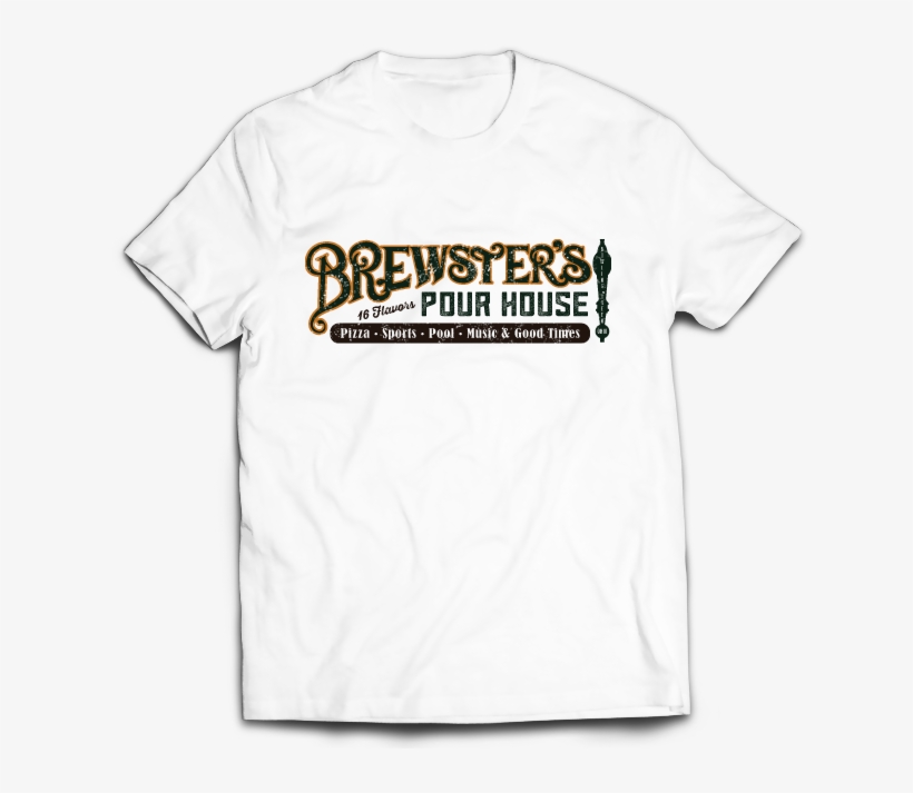 Bowling Green Brewster's Pour House T-shirt - Active Shirt, transparent png download