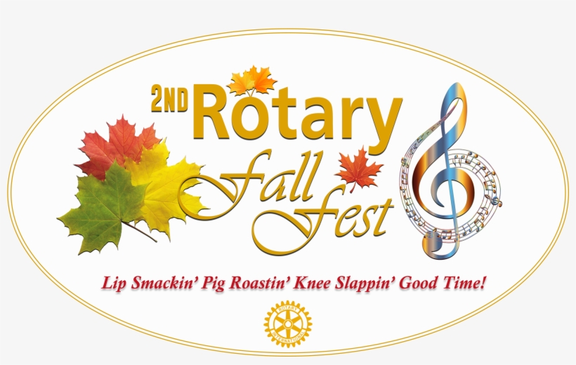 Rotary 2nd Fall Fest Logo - Rotary International, transparent png download