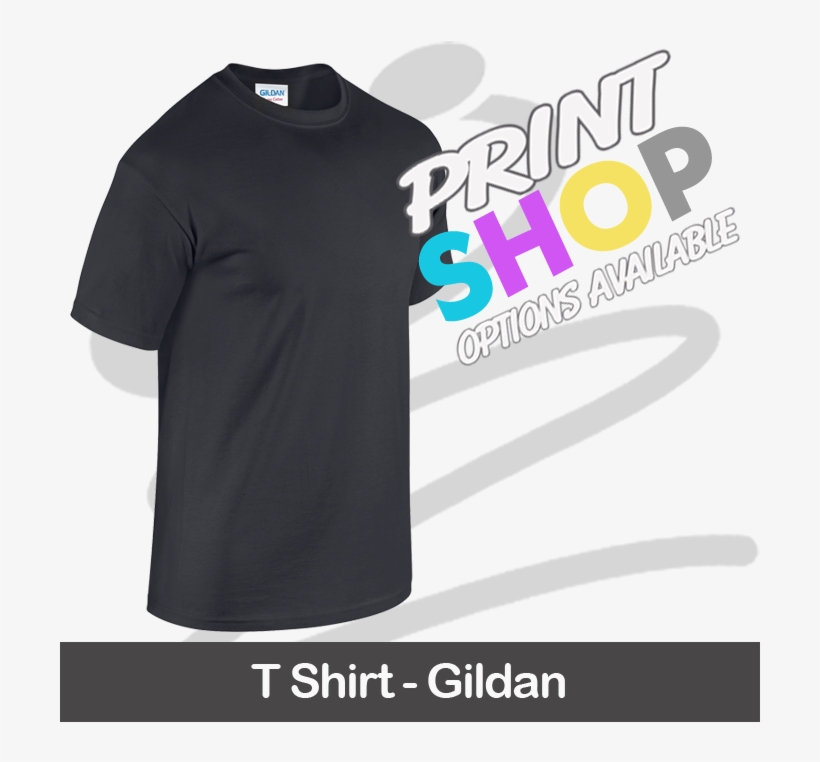 Gildan Heavy Cotton T-shirt - Active Shirt, transparent png download