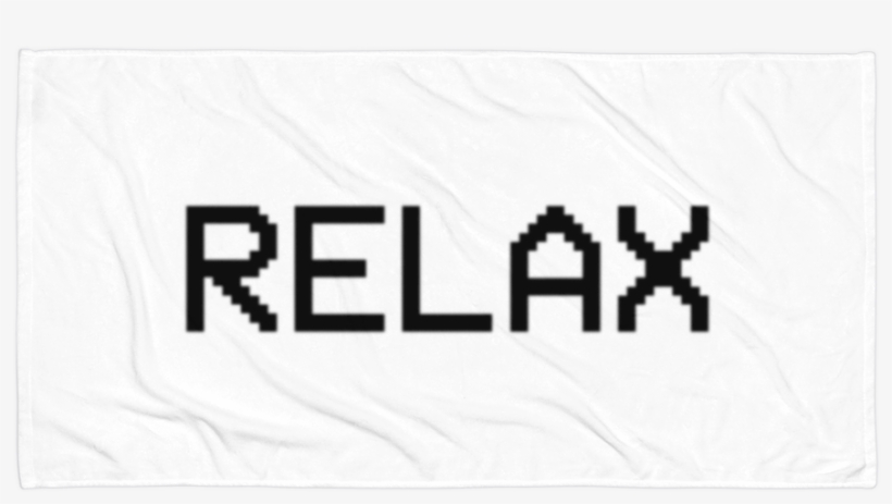 Relax Vhs Beach Towel - Quick Release, transparent png download