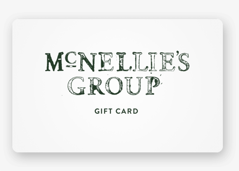 $100 Mcnellie's Group Gift Card - Calligraphy, transparent png download