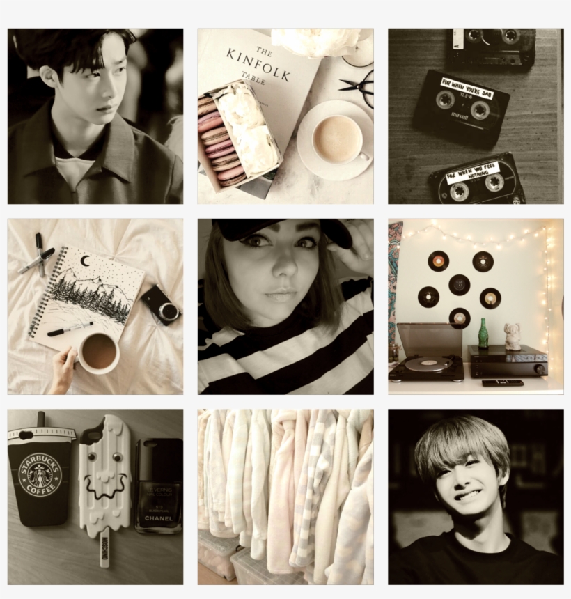 Aesthetic Ship Aesthetics Aesthetic Monsta X Monsta - Collage, transparent png download