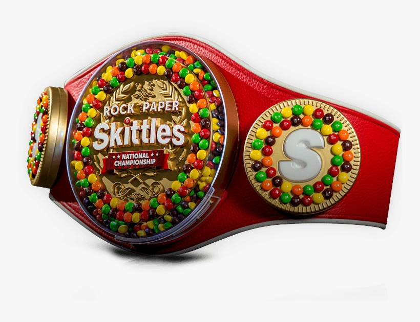 The One Of A Kind Skittles Dispensing Championship - Skittles Gold, transparent png download