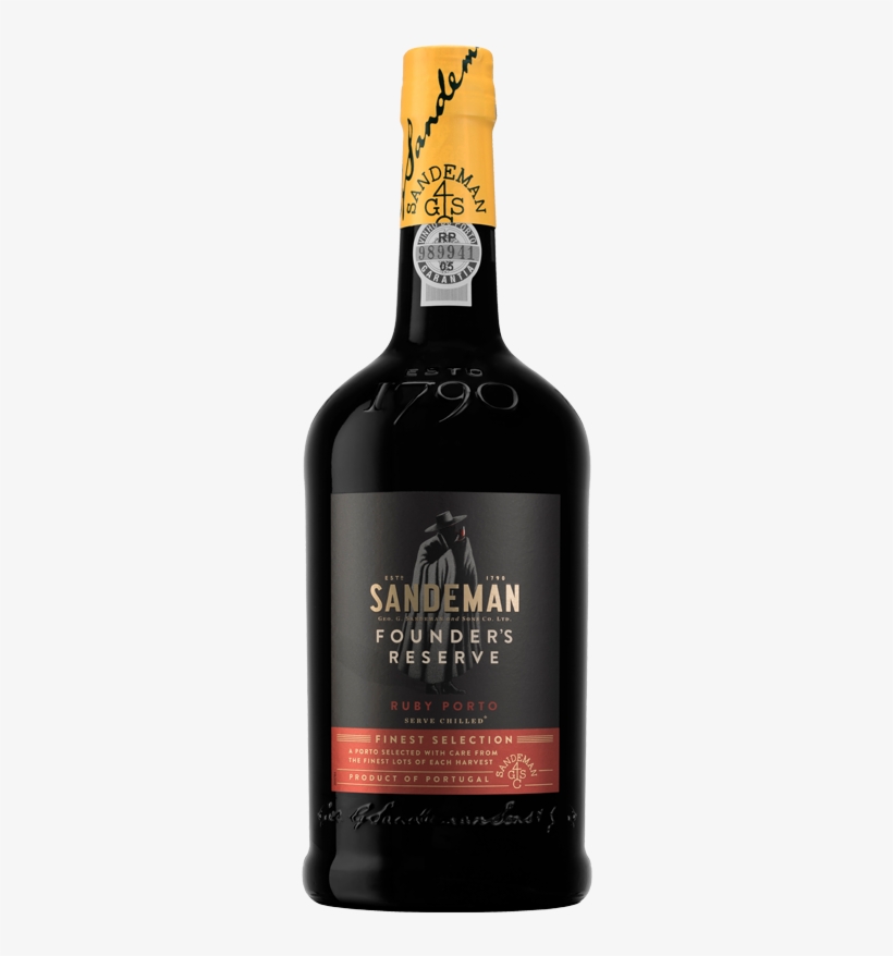 Sandeman Porto Founder's Reserve - Sandeman Founders Reserve Ruby Porto, transparent png download