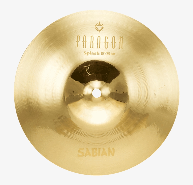 Sabian 10" Paragon Splash Brilliant Finish - Sabian Paragon, transparent png download