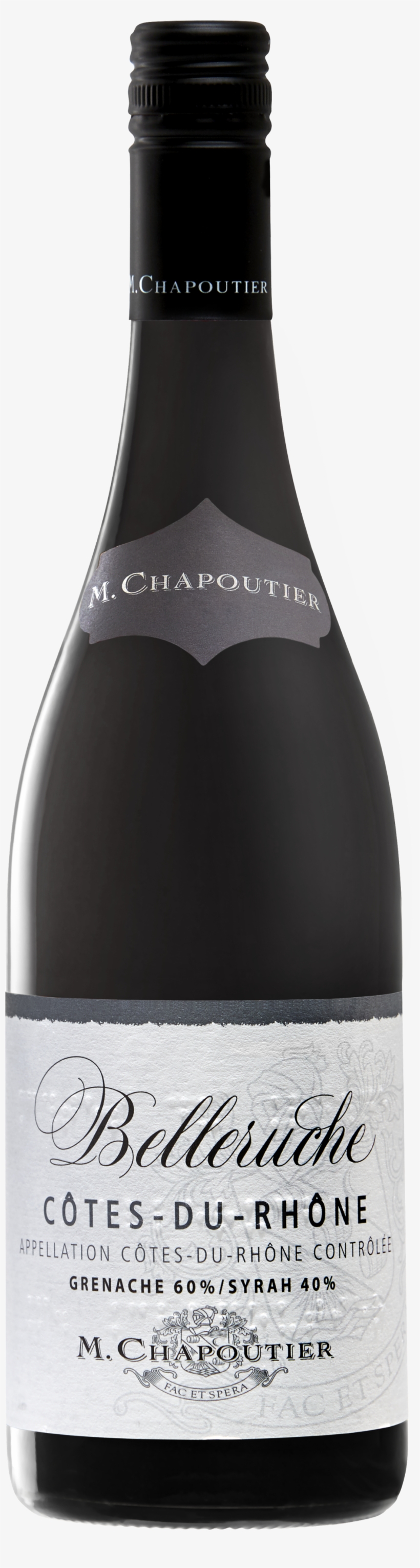 300dpi Image/png - M Chapoutier Belleruche Côtes Du Rhône, transparent png download