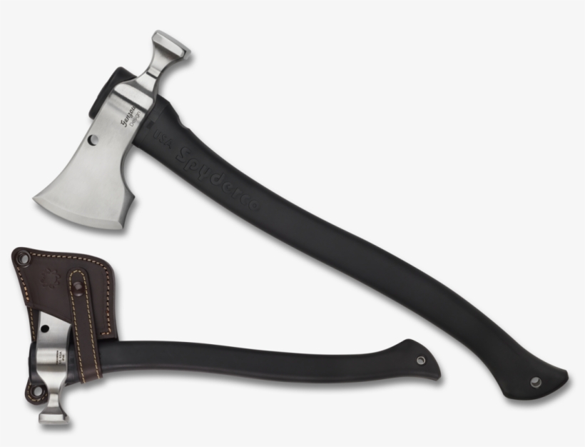 Spyderco H02 Genzow Hatchethawk Tomahawk - Spyderco, transparent png download