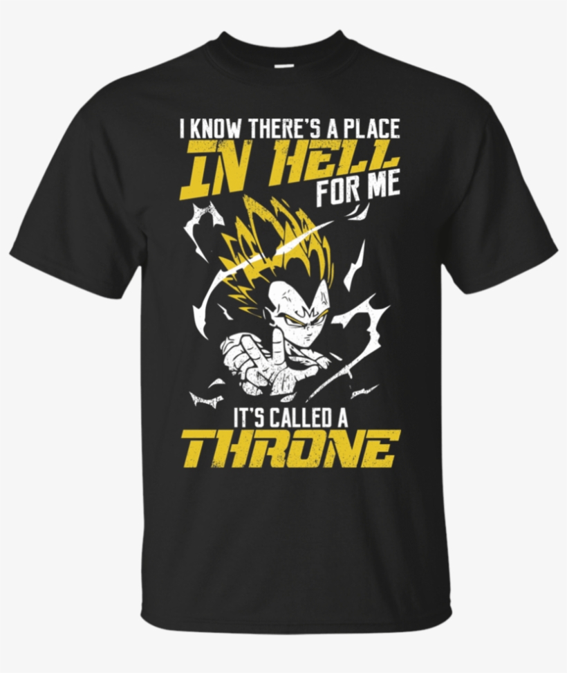 Customcat Apparel Custom Ultra Cotton T-shirt / Black - Majin Vegeta Shirt, transparent png download