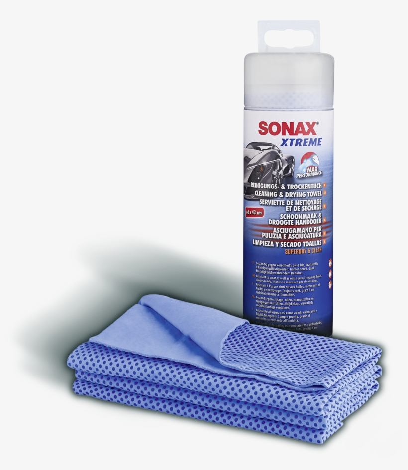 Sonax Xtreme Pano De Limpieza Y Secado - Cleaning, transparent png download